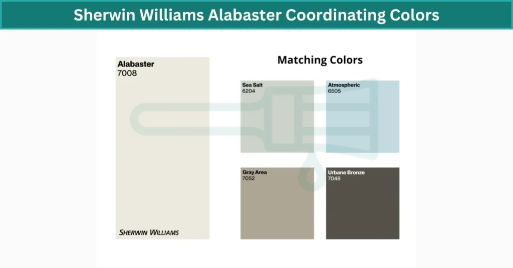 Sherwin Williams Alabaster Coordinating Colors