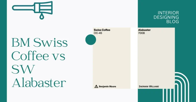 BM Swiss Coffee vs SW Alabaster