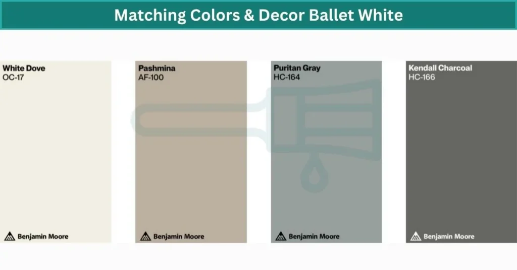 Matching Colors & Decor Ballet White