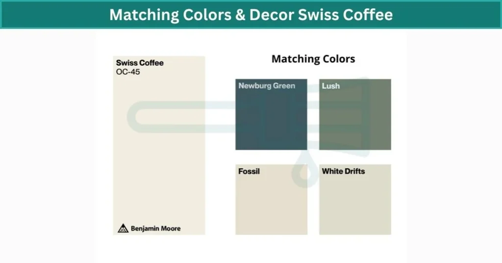 Matching Colors & Decor Swiss Coffee