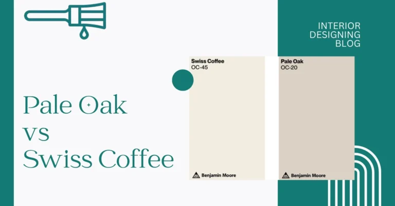 Pale Oak vs Swiss Coffee