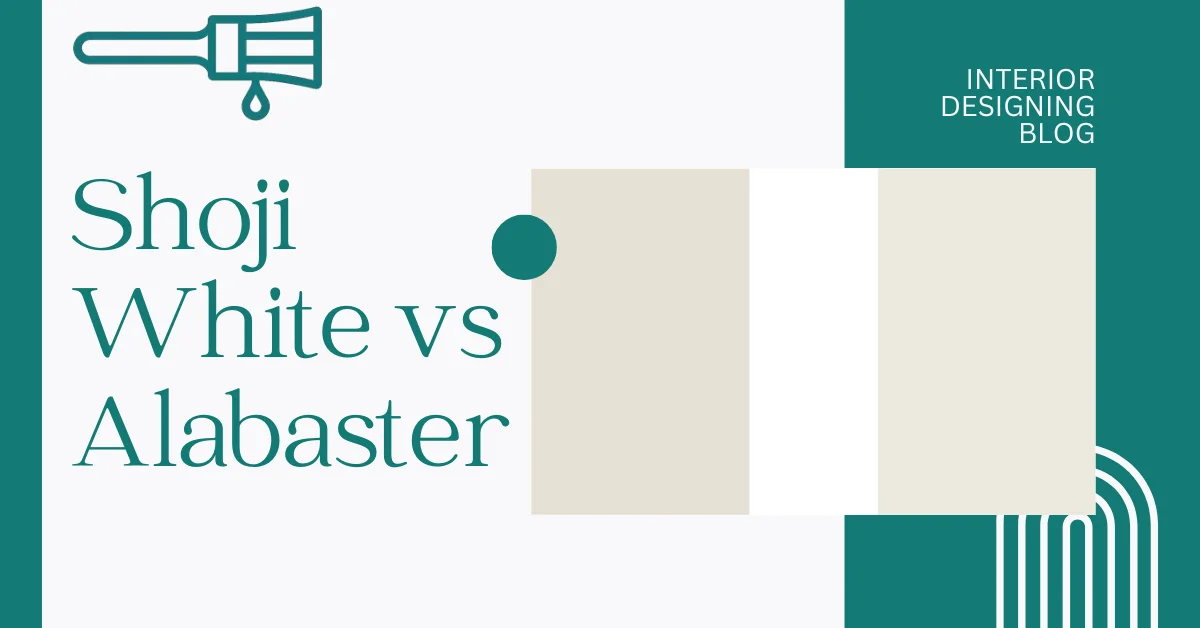 Shoji White vs Alabaster