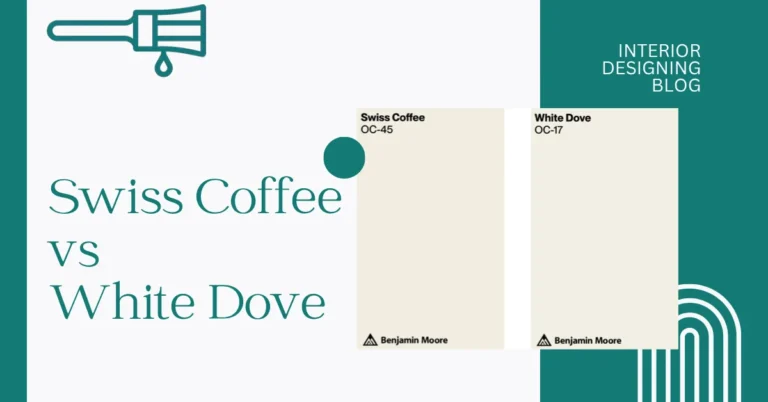 Swiss Coffee vs White Dove